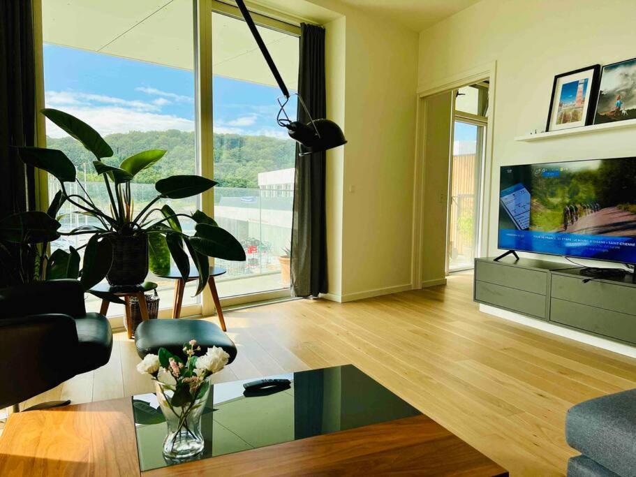 Apartament Bo Med Stil Og Udsigt Til Aarhus Lystbadehavn Zewnętrze zdjęcie