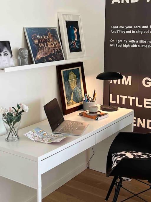 Apartament Bo Med Stil Og Udsigt Til Aarhus Lystbadehavn Zewnętrze zdjęcie