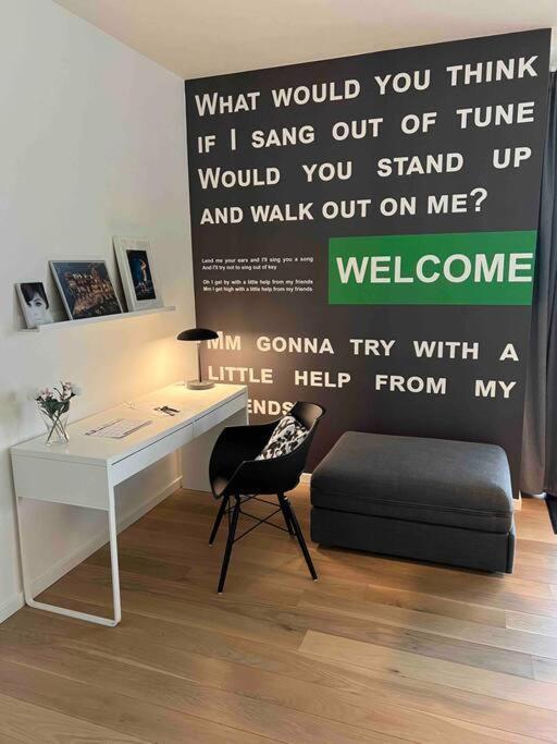 Apartament Bo Med Stil Og Udsigt Til Aarhus Lystbadehavn Zewnętrze zdjęcie