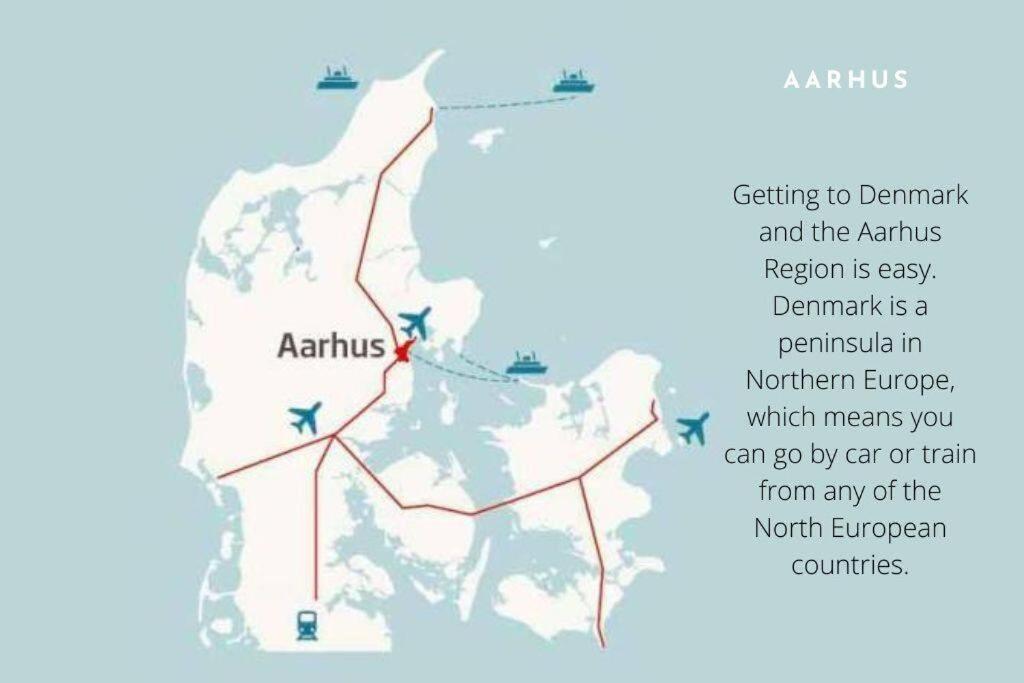 Apartament Bo Med Stil Og Udsigt Til Aarhus Lystbadehavn Zewnętrze zdjęcie