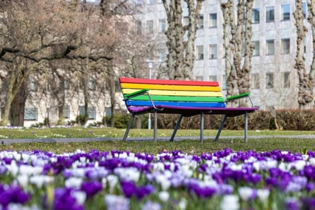 Apartament Bo Med Stil Og Udsigt Til Aarhus Lystbadehavn Zewnętrze zdjęcie